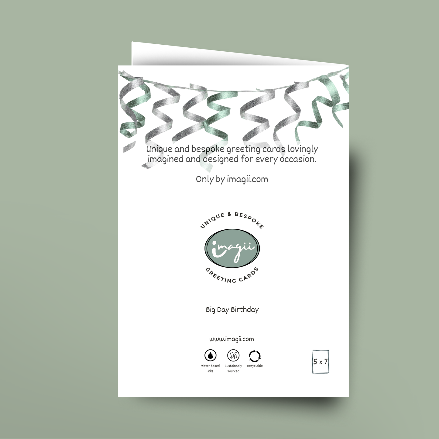 Big Day Birthday - 5x7