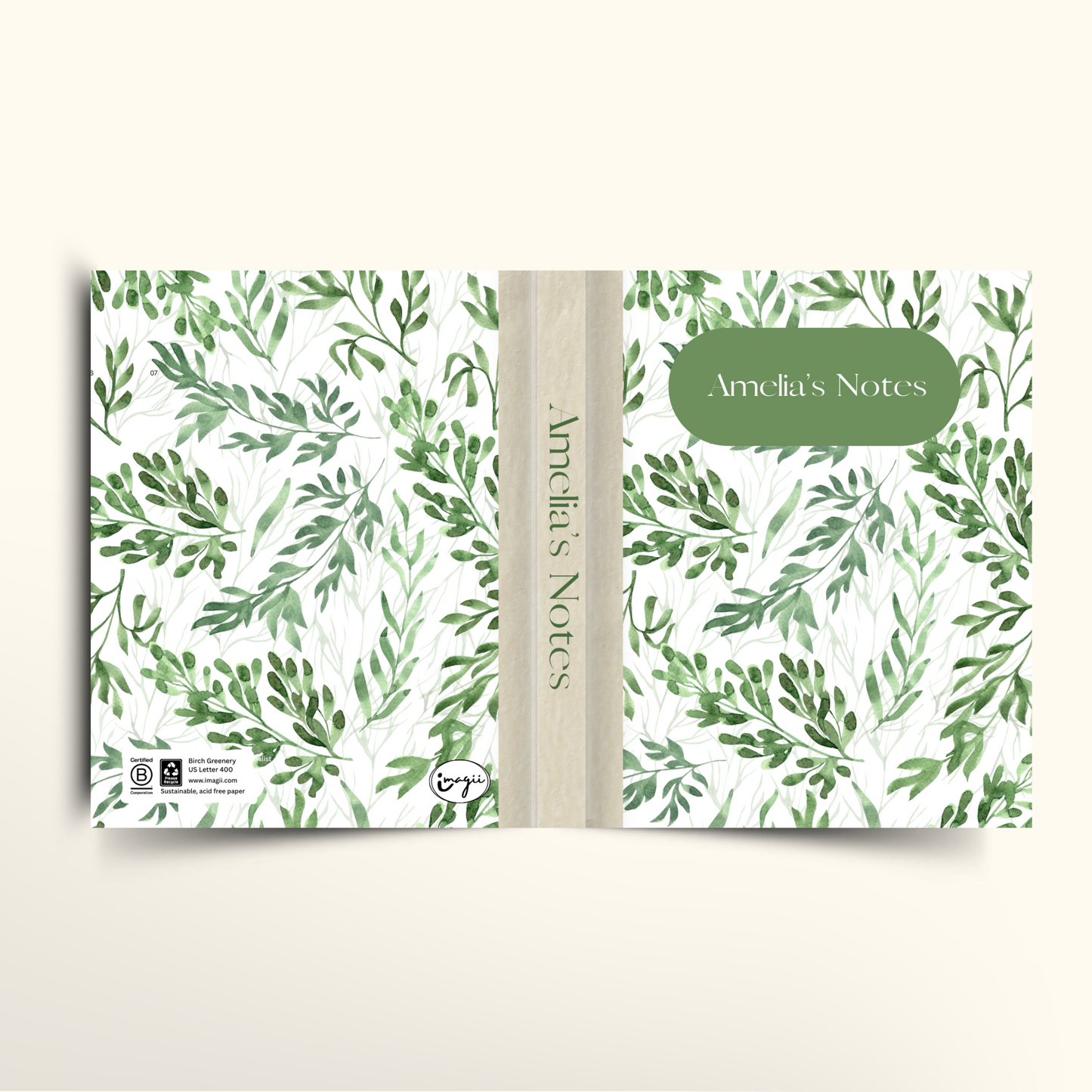 Birch Greenery - A5/US Trade