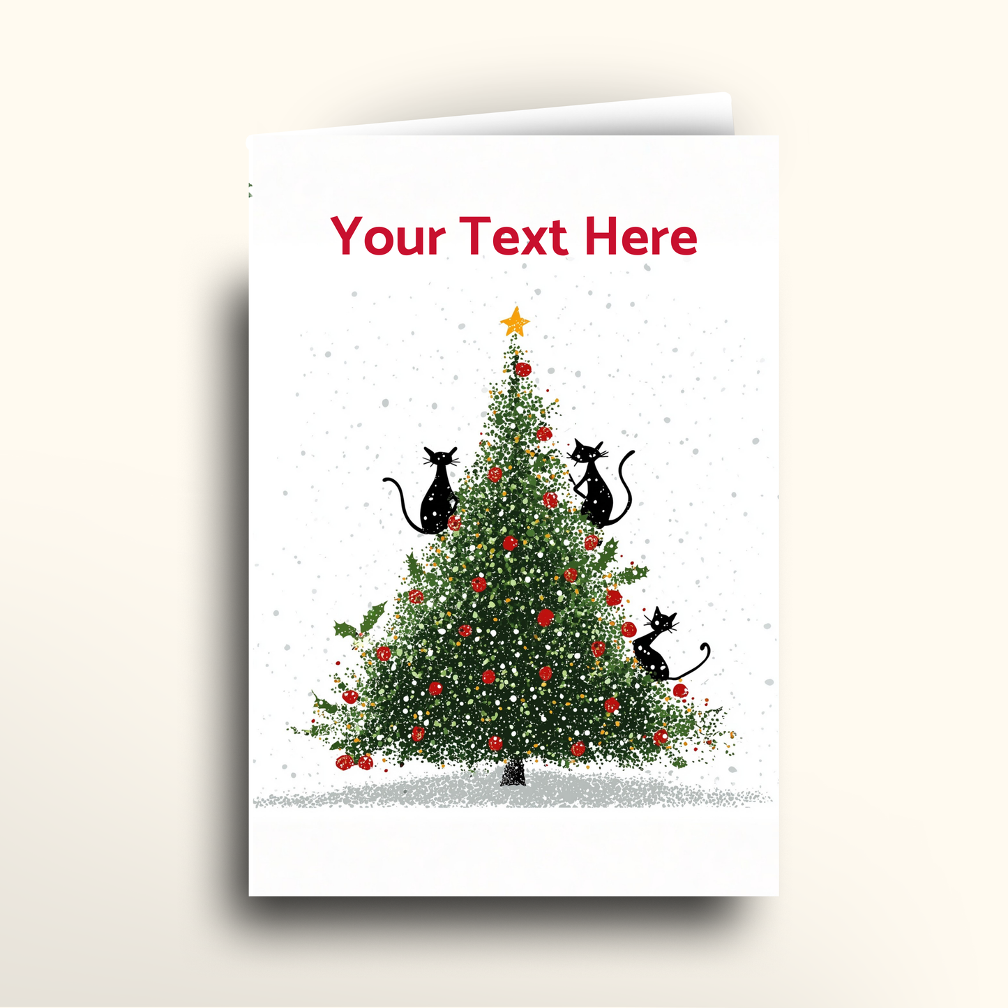 Claws and Baubles - Card