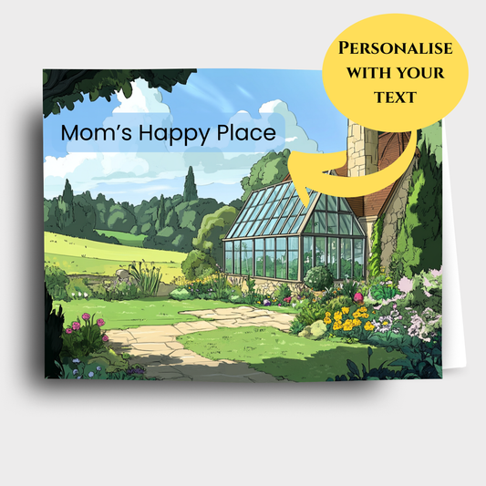 English Country Garden Card