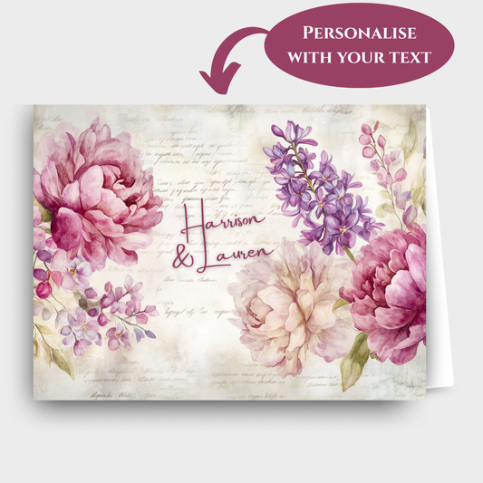 Notes from the Garden Card