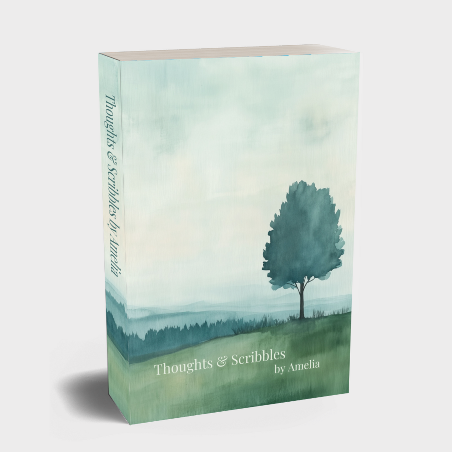Green Field of Thought Notebook