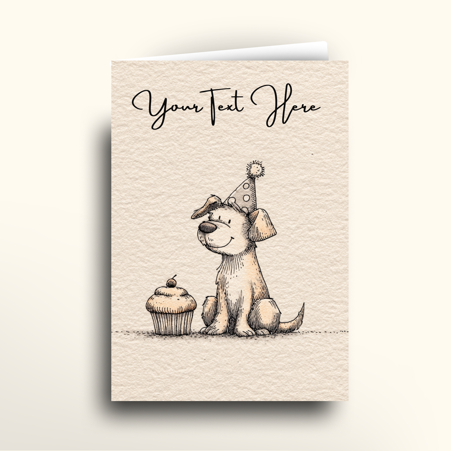 Happy Pupcake - Card