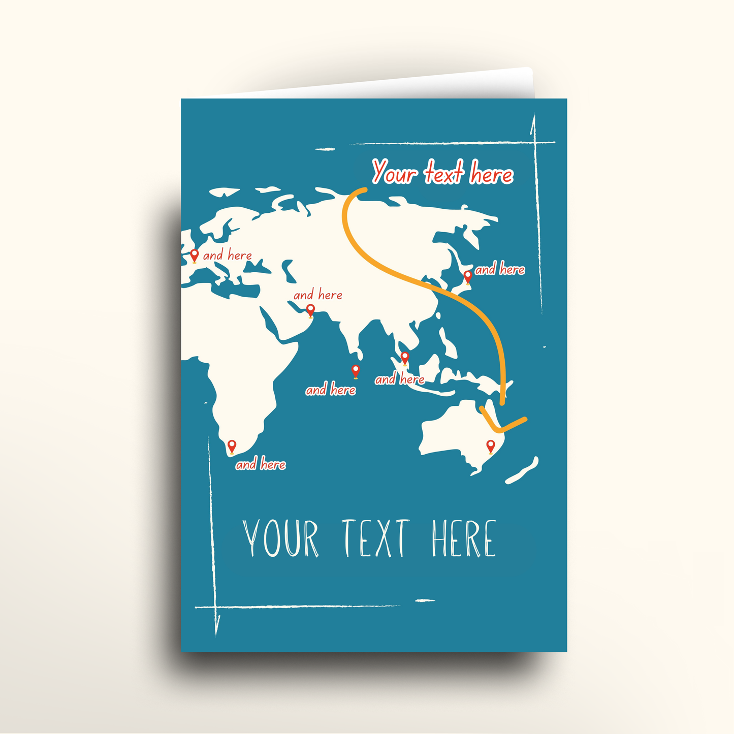 I'm Here Happy Travels EMEA - Card