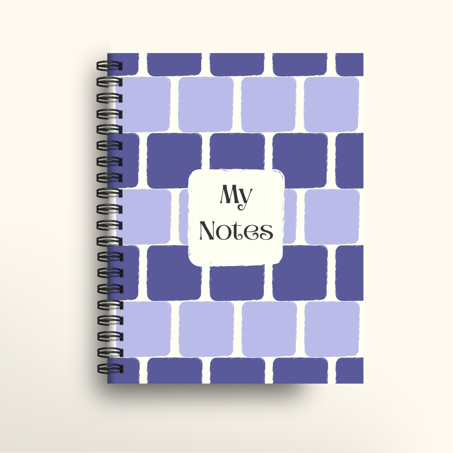 Lavender Squares - A5/US Trade