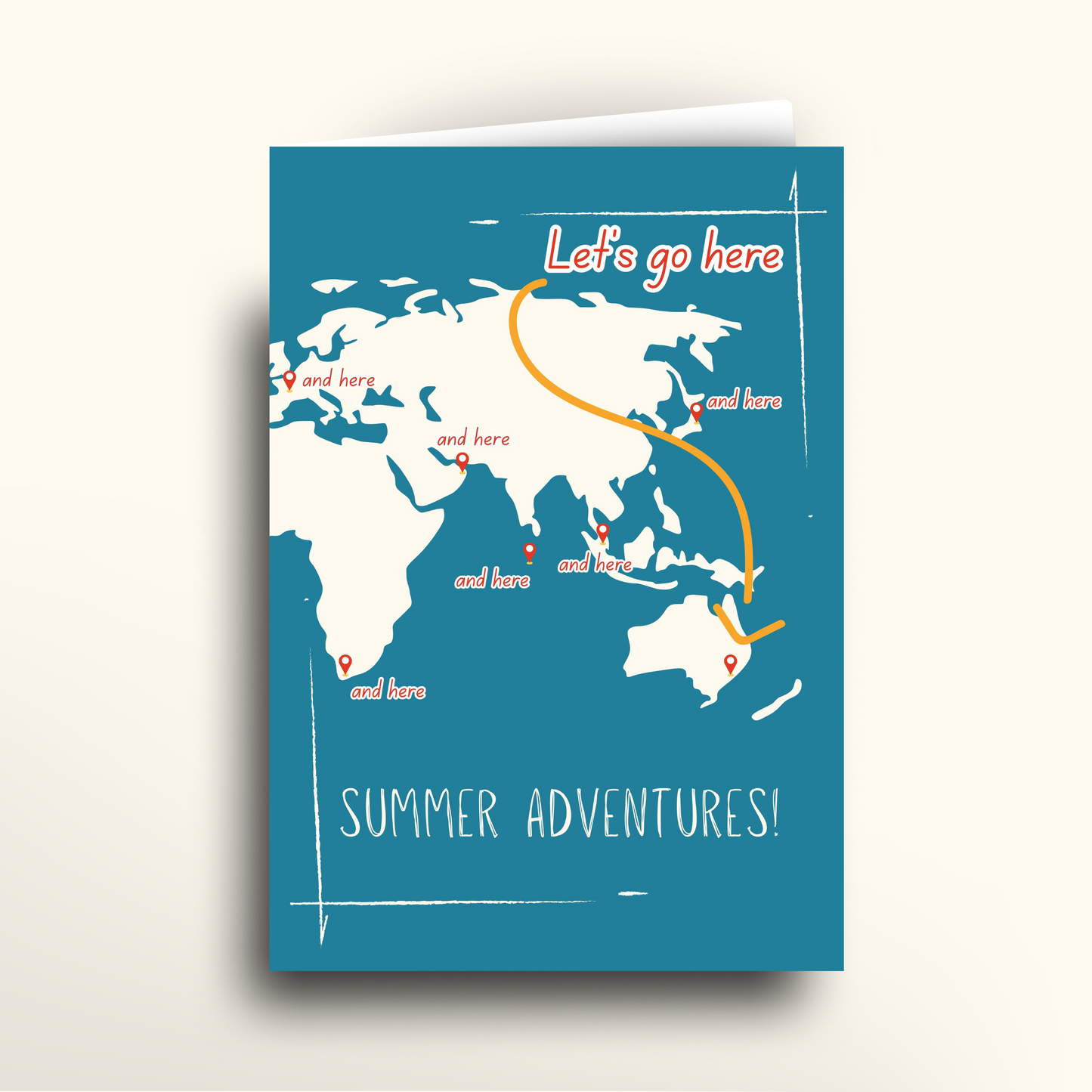 I'm Here Happy Travels EMEA - Card