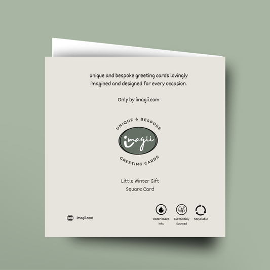 Little Winter Gift - Square Card