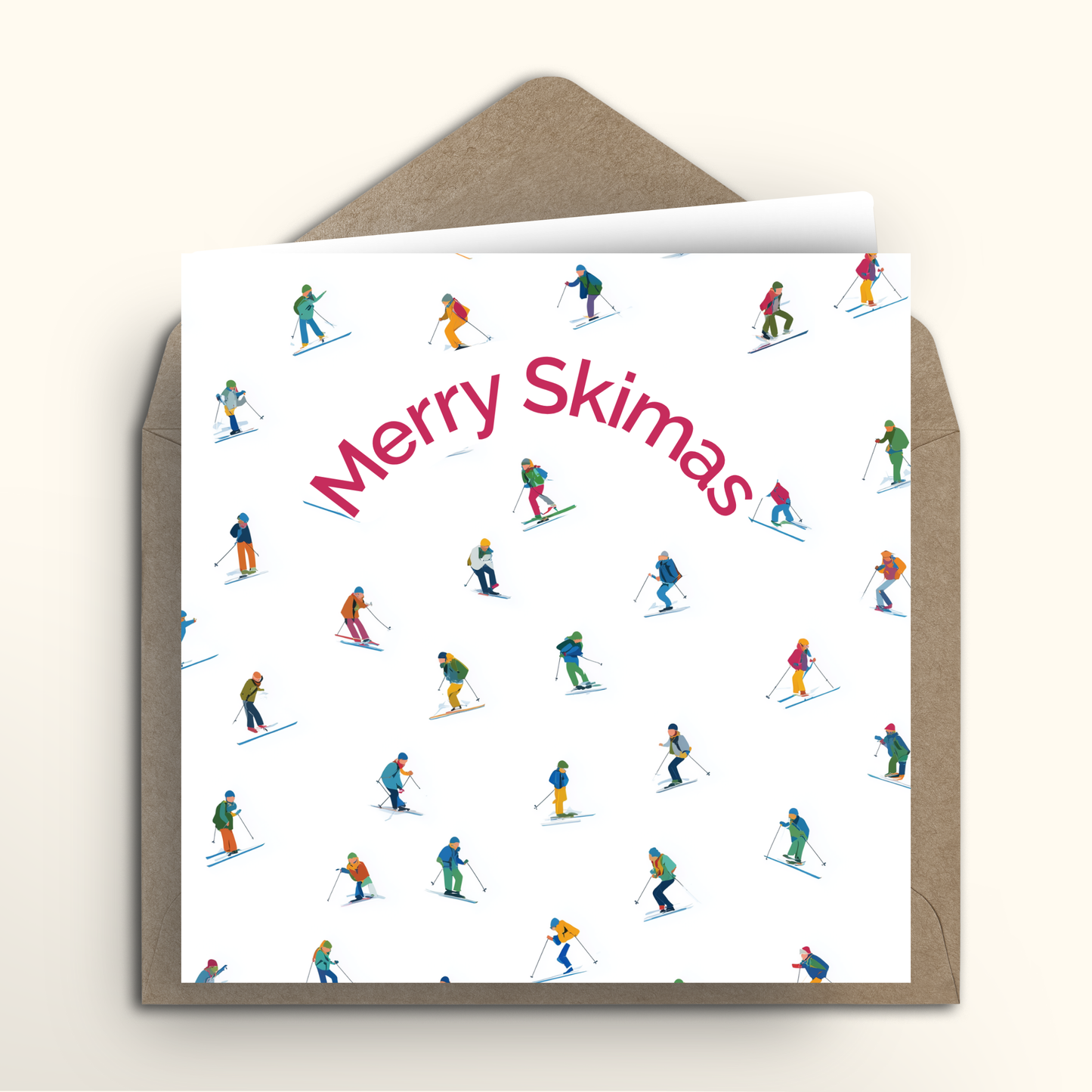 Merry Skimas - Square Card