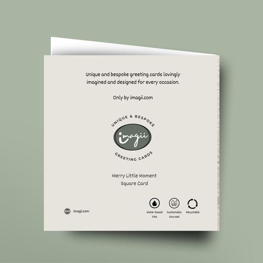Merry Little Moment - Square Card