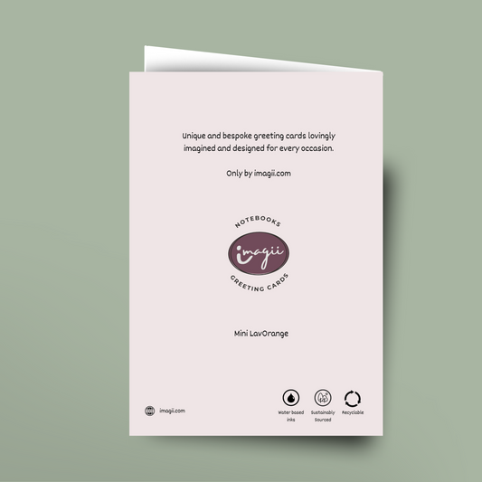 Mini LavOrange - Card