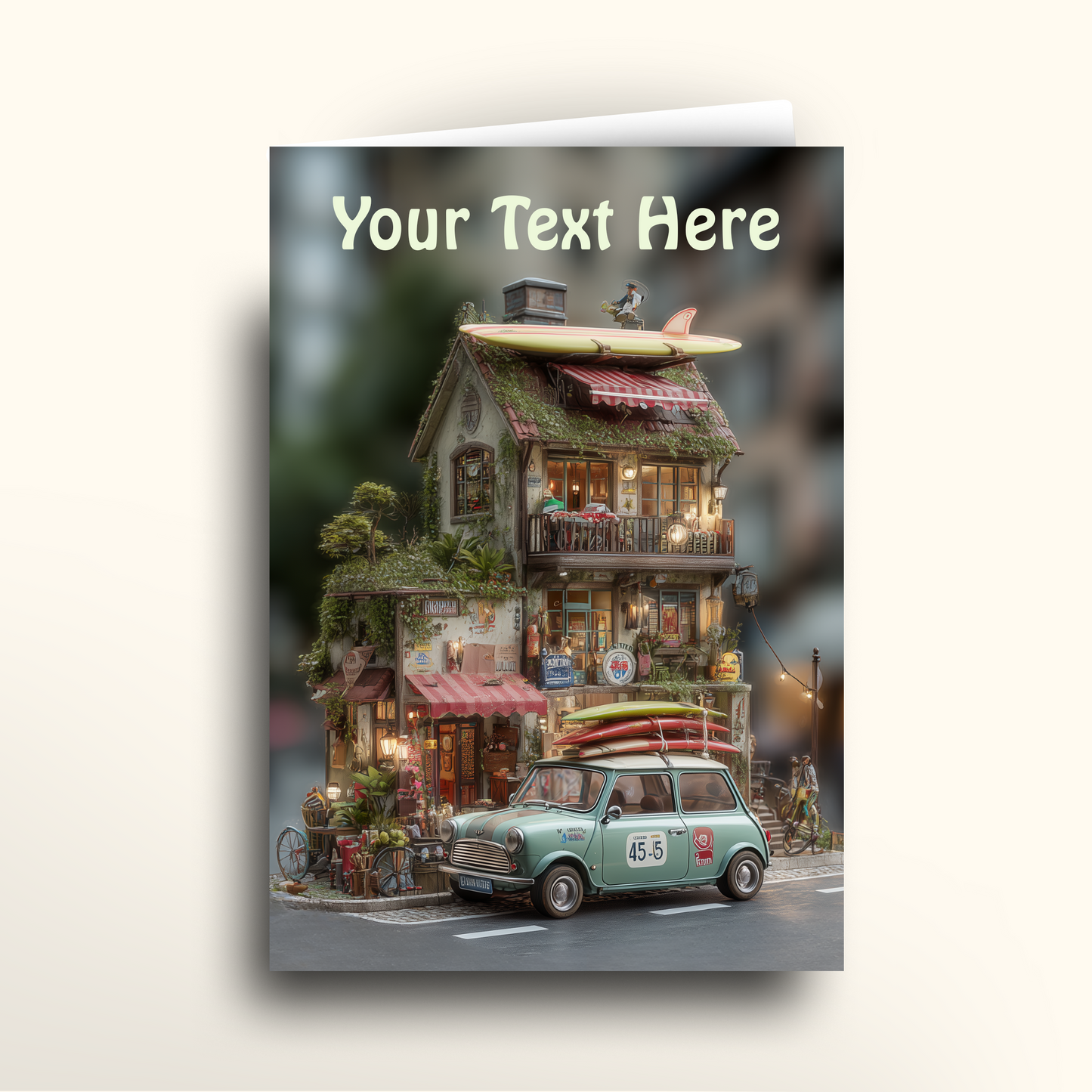 Mini Surf Shop - Card