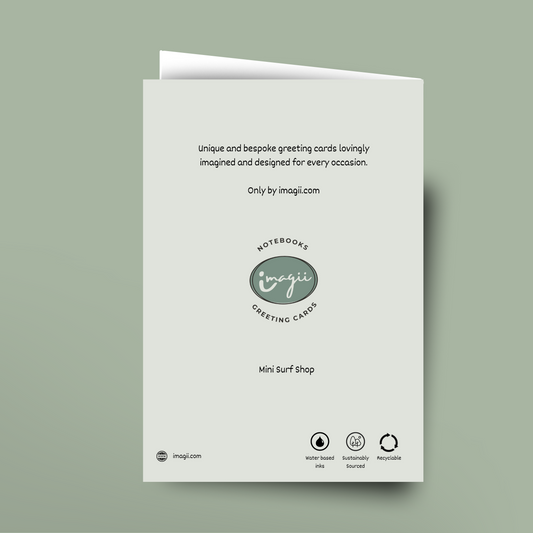 Mini Surf Shop - Card