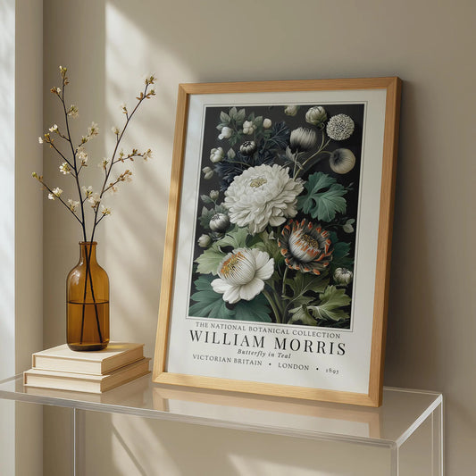 Moody Pimpernel 1 — Exhibition Botanical Poster