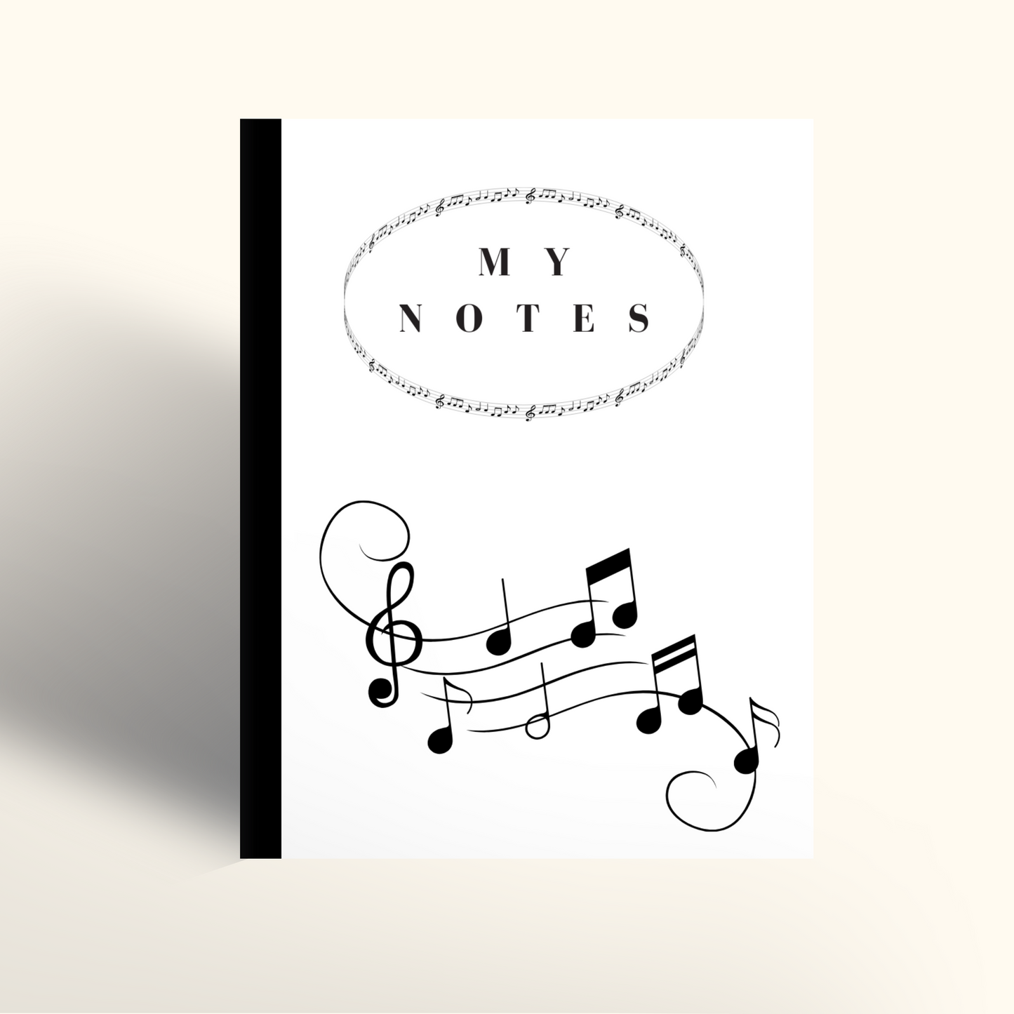 Musical Notes Minimalist - A5/US Trade