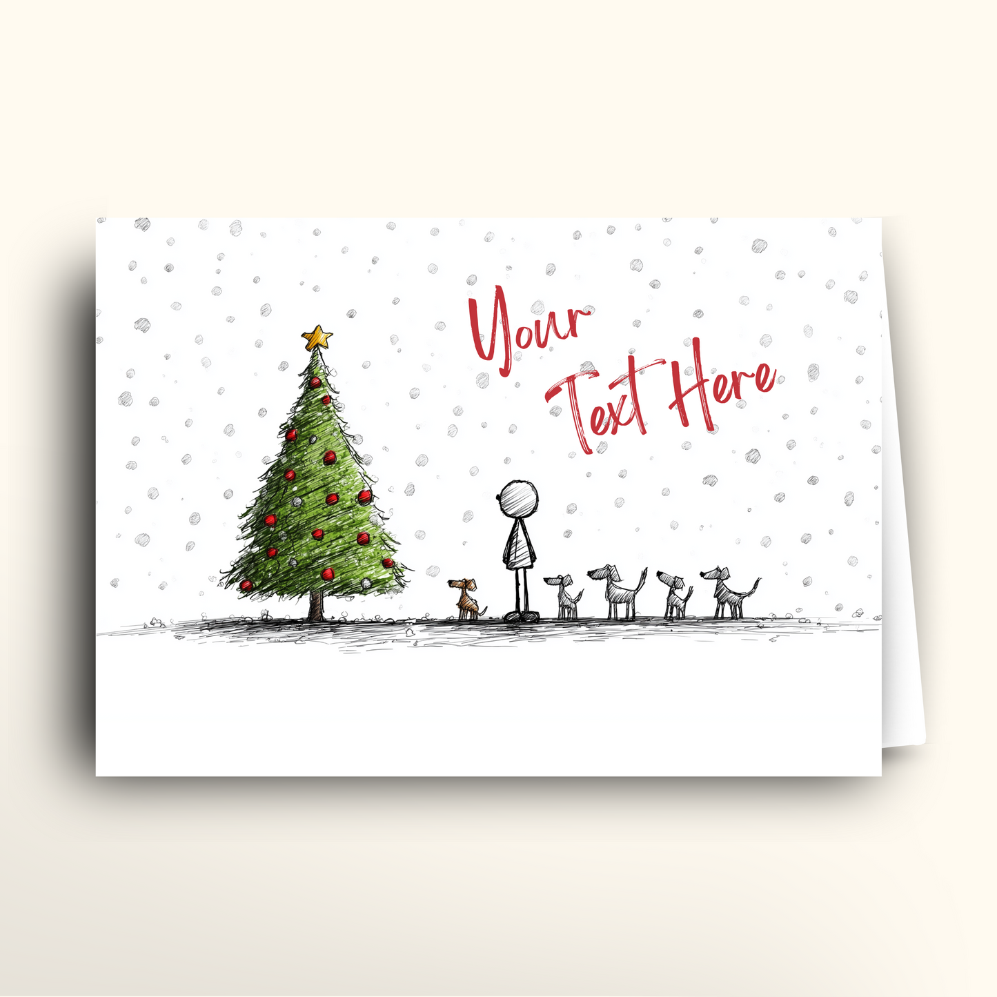 Paws and Pines - Card