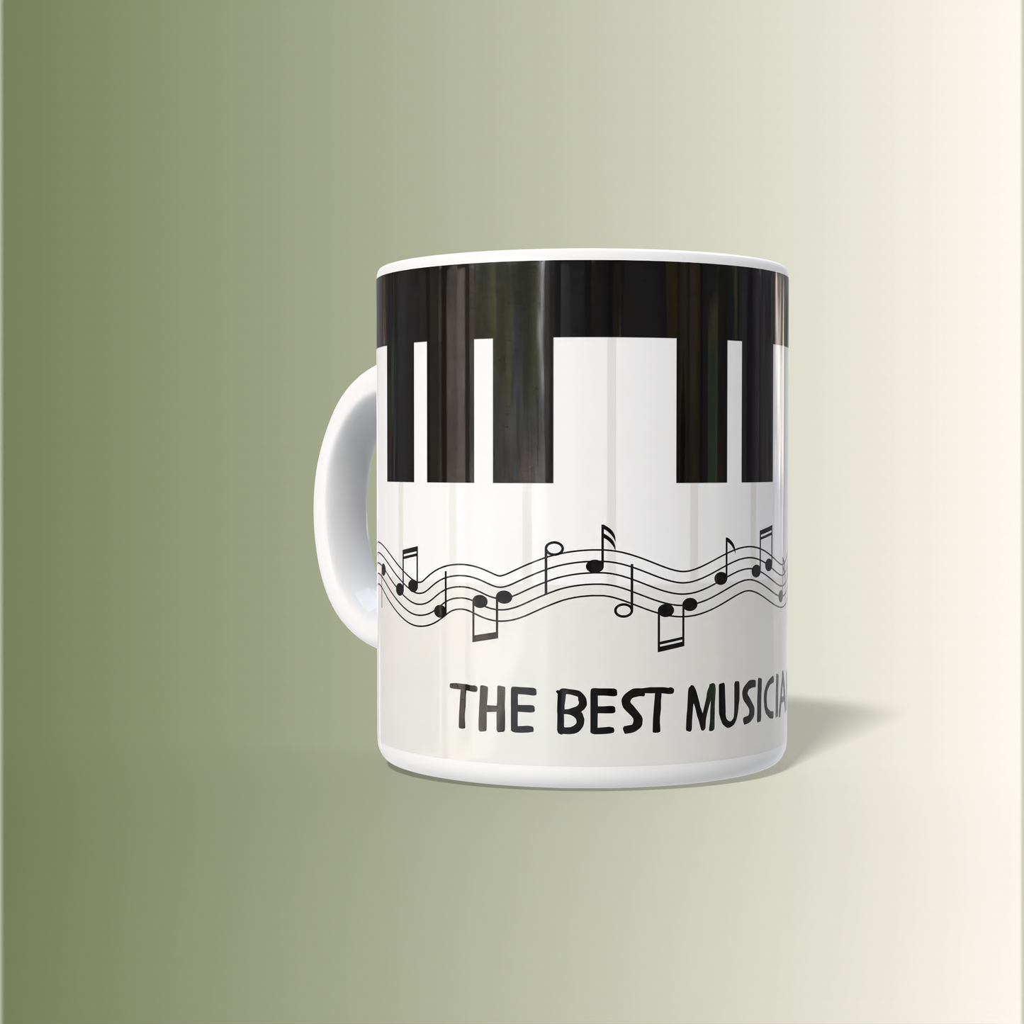Notes from the Piano Ceramic Mug
