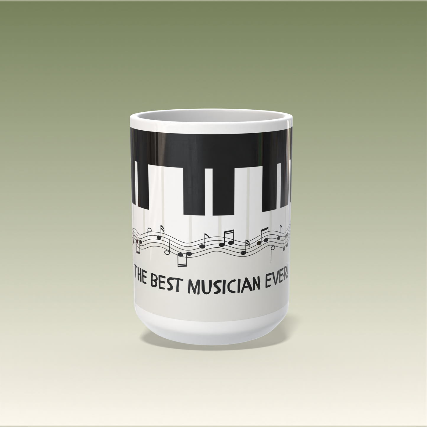 Notes from the Piano Ceramic Mug