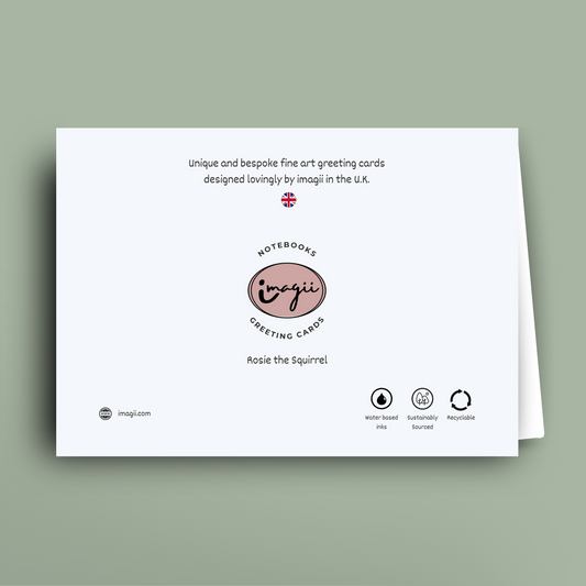 Rosie the Squirrel - Card