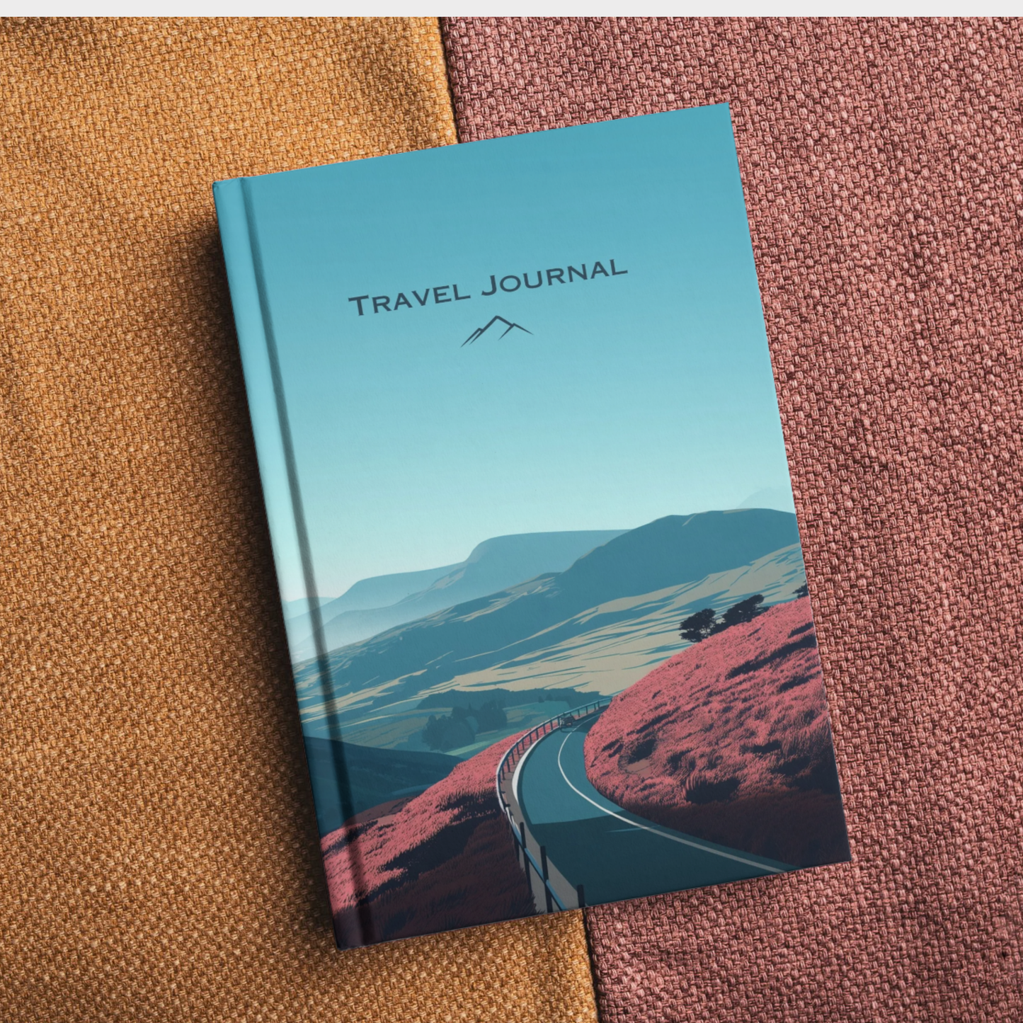 Rouge Blue Travellers Hardcover Notebook