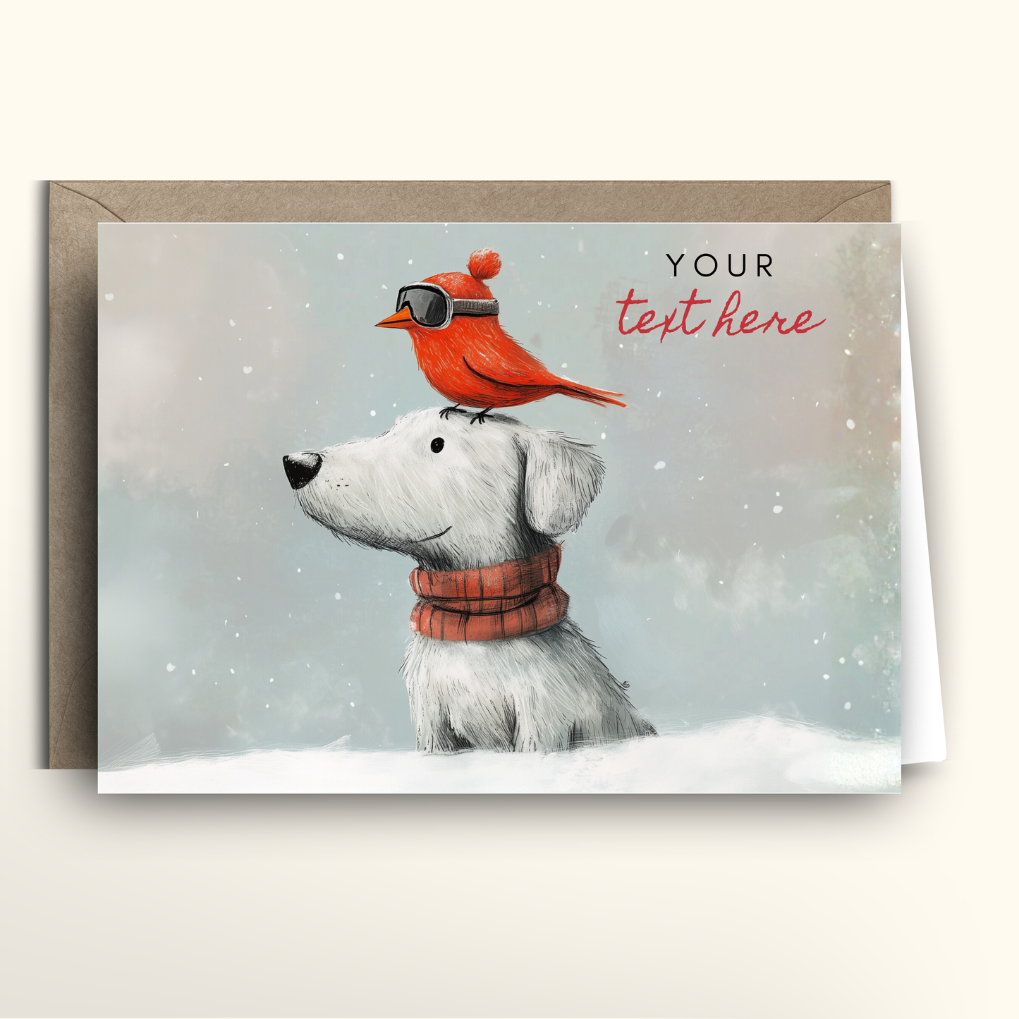 Snowtop Pals - Card