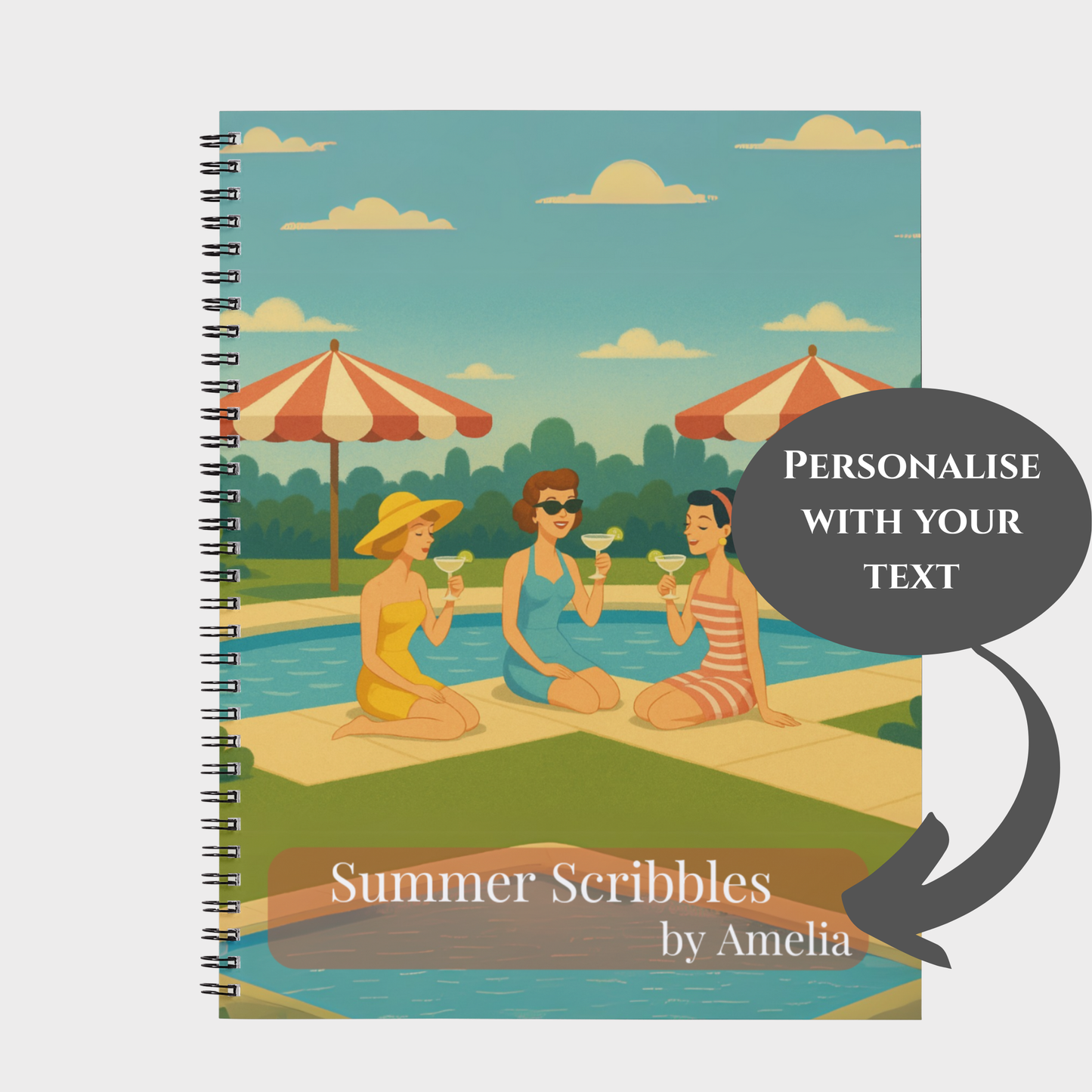 Summer Scribbles Spiral