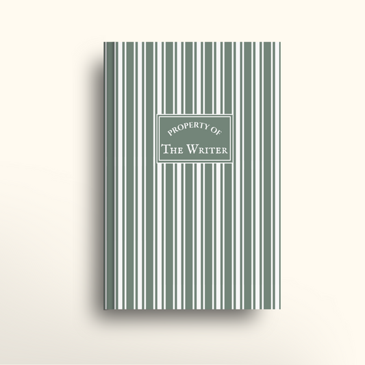 Ticking Stripes - Sage Sand - Pocket