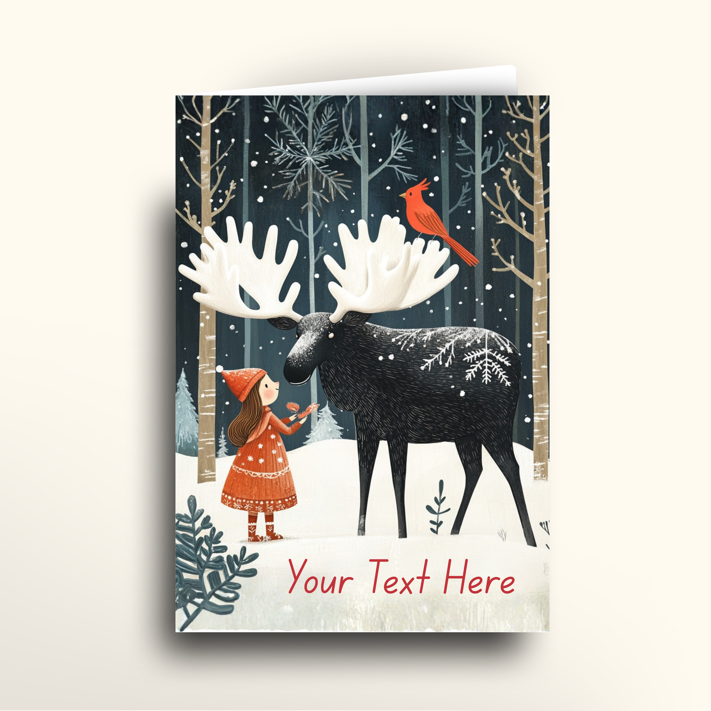Winter Forest Friends - Card