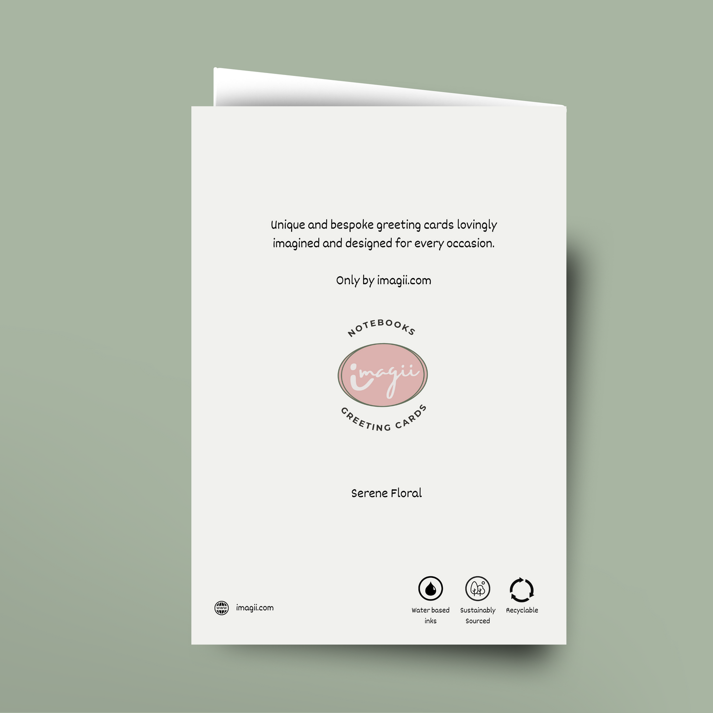 Serene Floral - Card
