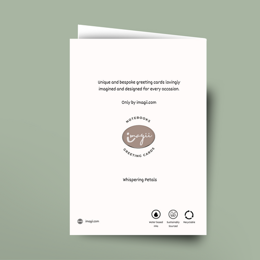 Whispering Petals - Card