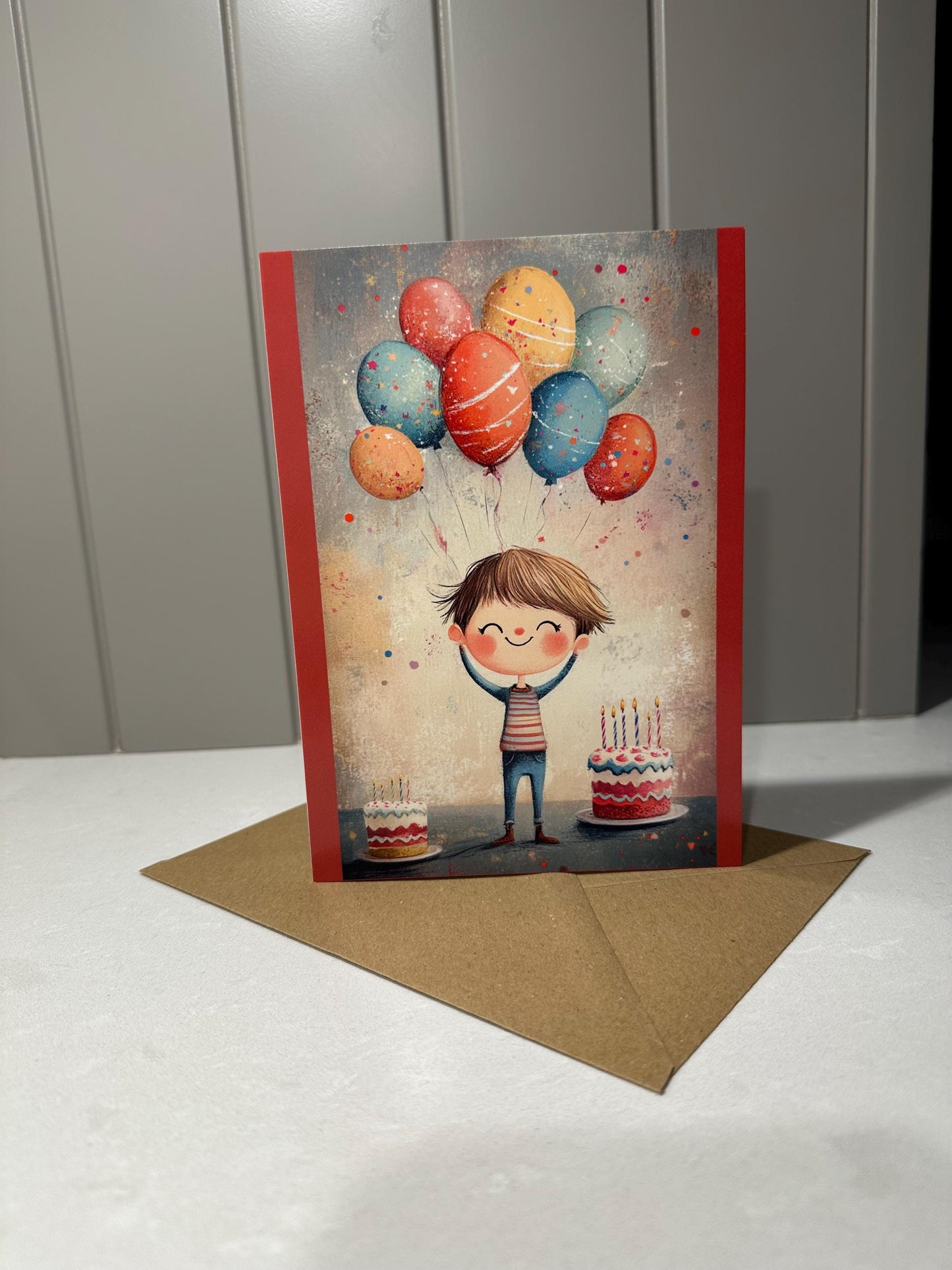 Kids Birthday Balloon cards