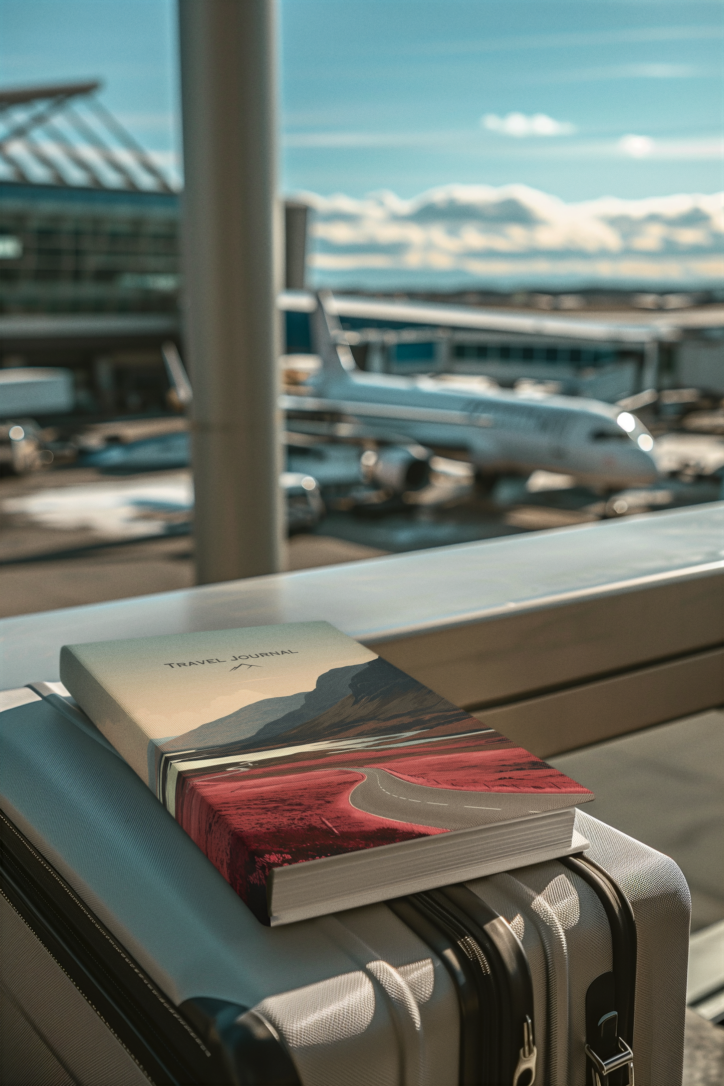 Rouge Blue Travellers Hardcover Notebook