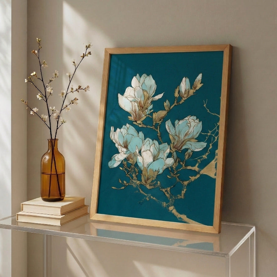 Why Teal Is Becoming the Colour of the Year for Wall Art