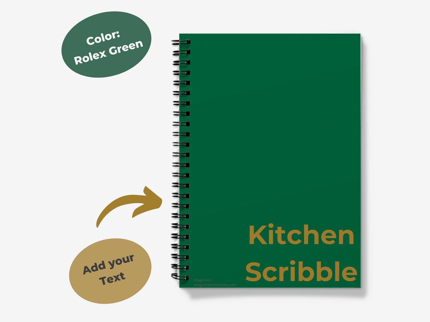 Customised Spiral Notebooks A4/A5