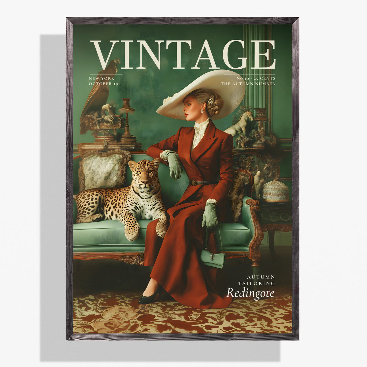 Vintage - Green New York Parlour