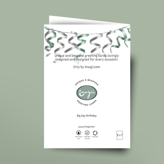 Big Day Birthday - 5x7