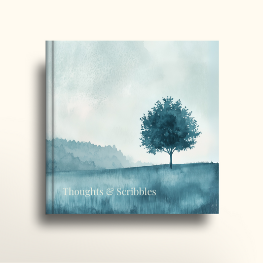 Blue Field of Thought - Square