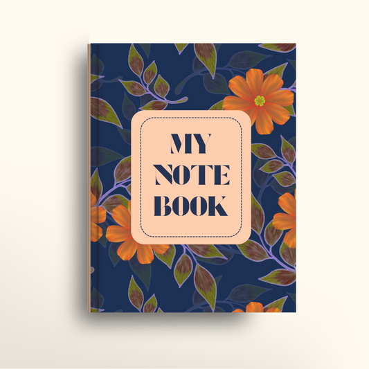 Burnt Orange Flowers - A5/US Trade