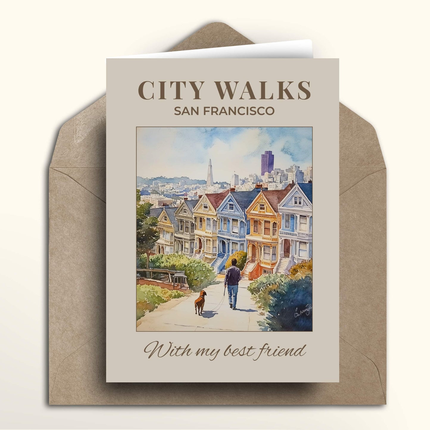 City Walks San Francisco card