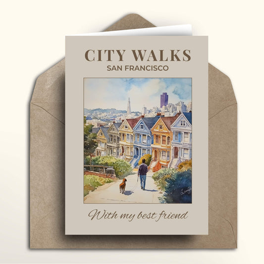 City Walks San Francisco card