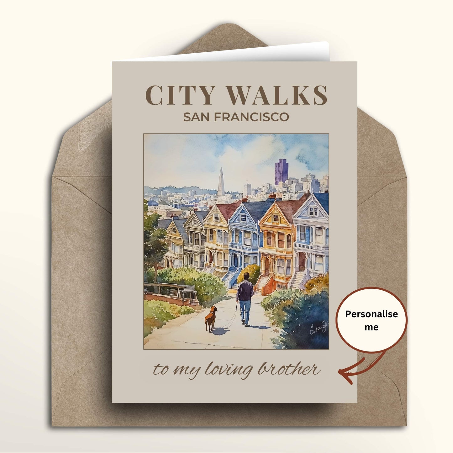 City Walks San Francisco card