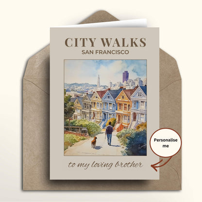 City Walks San Francisco card