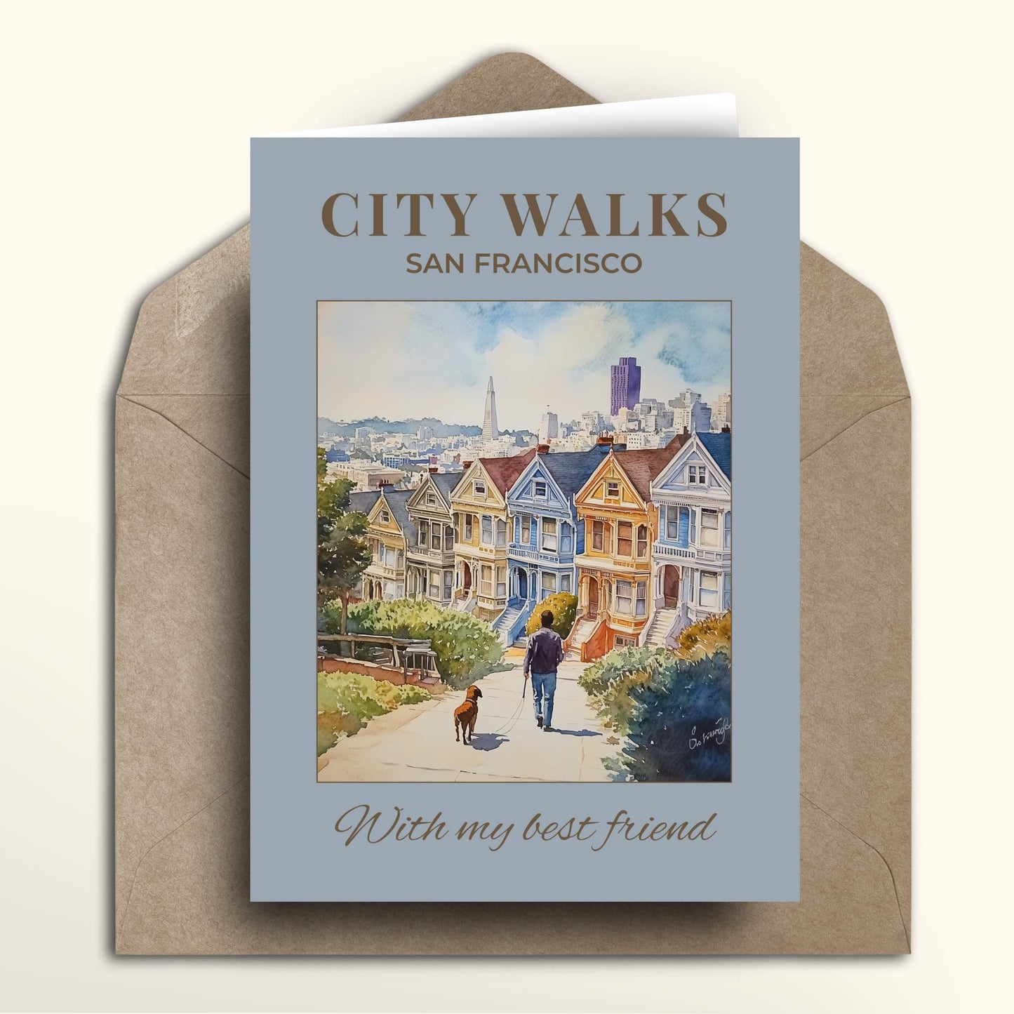 City Walks San Francisco card