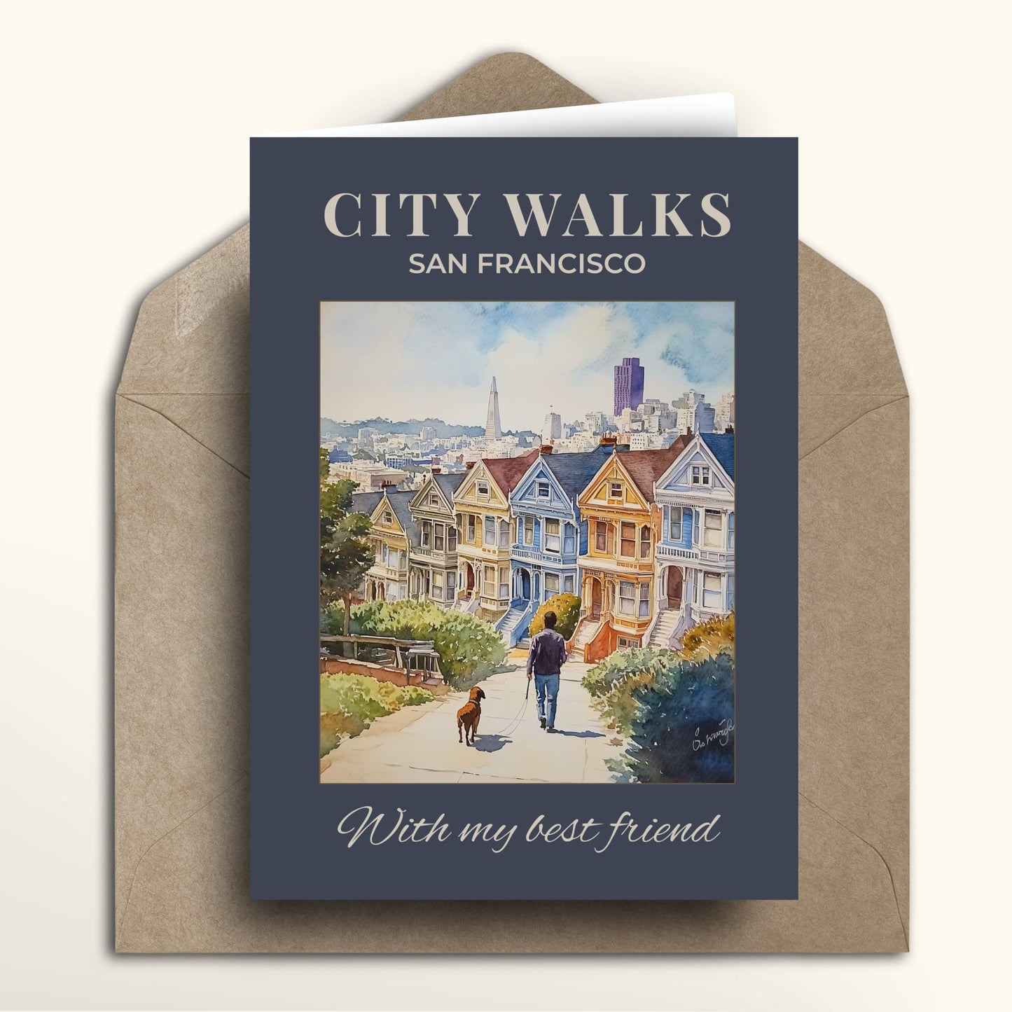 City Walks San Francisco card