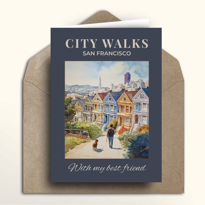 City Walks San Francisco card