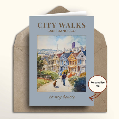 City Walks San Francisco card