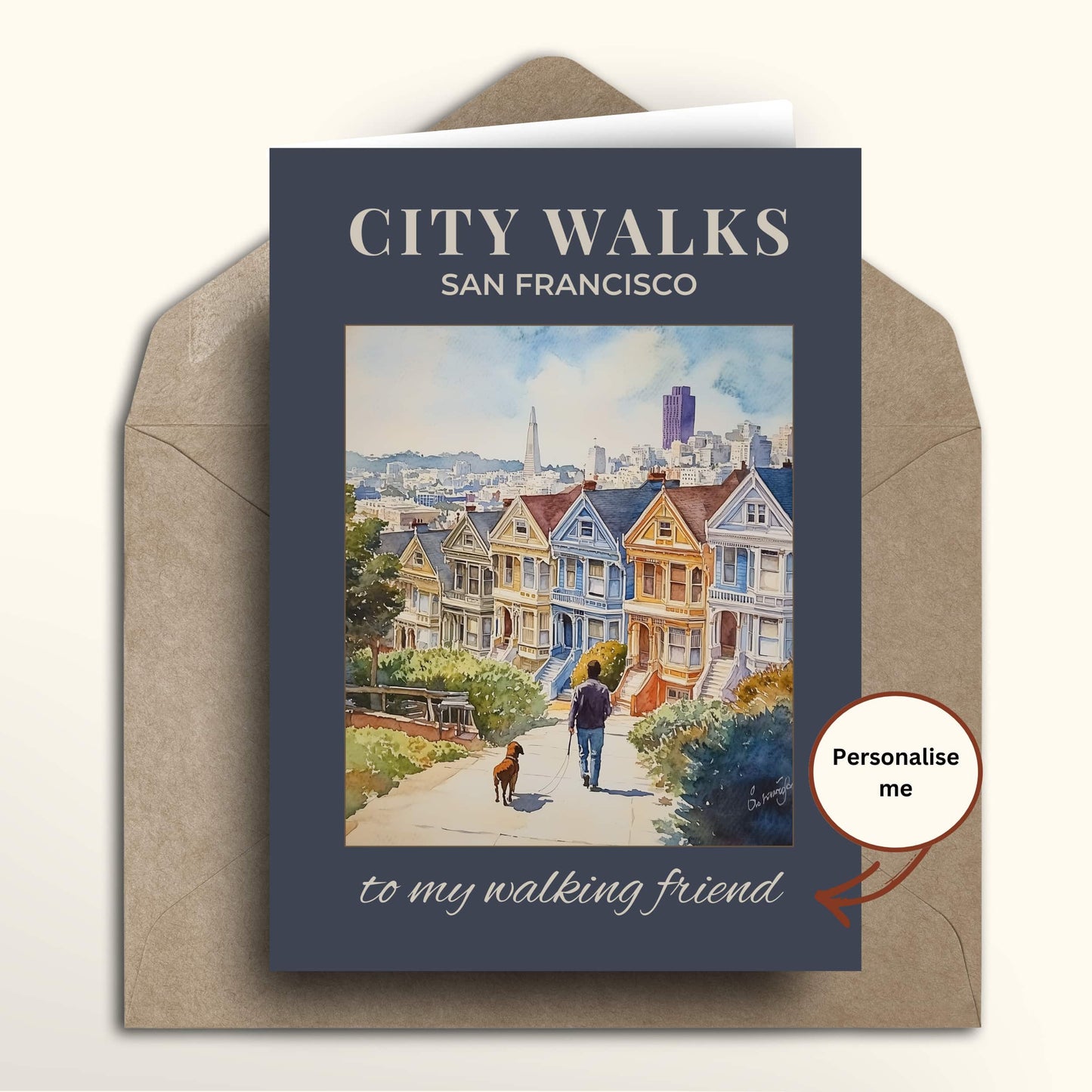 City Walks San Francisco card