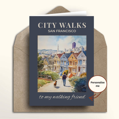 City Walks San Francisco card