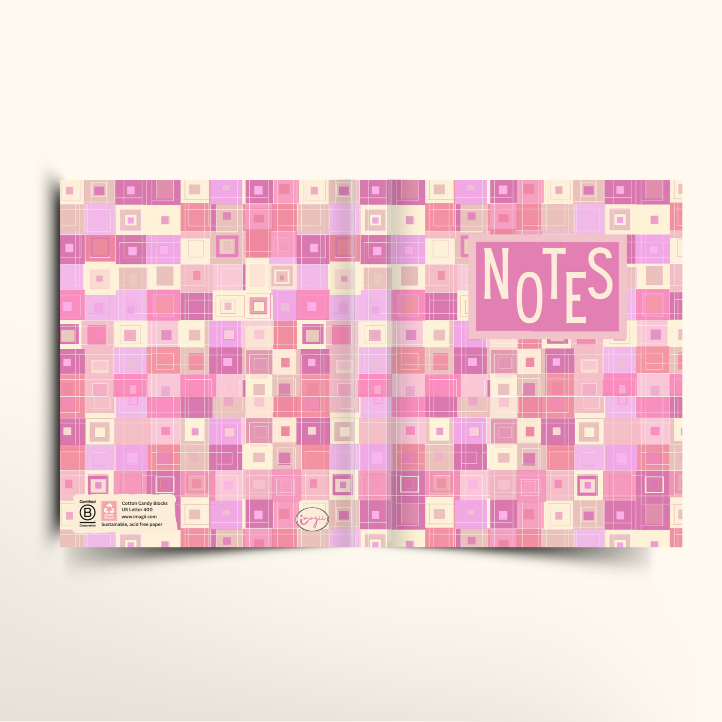 Cotton Candy Blocks - A5/US Trade