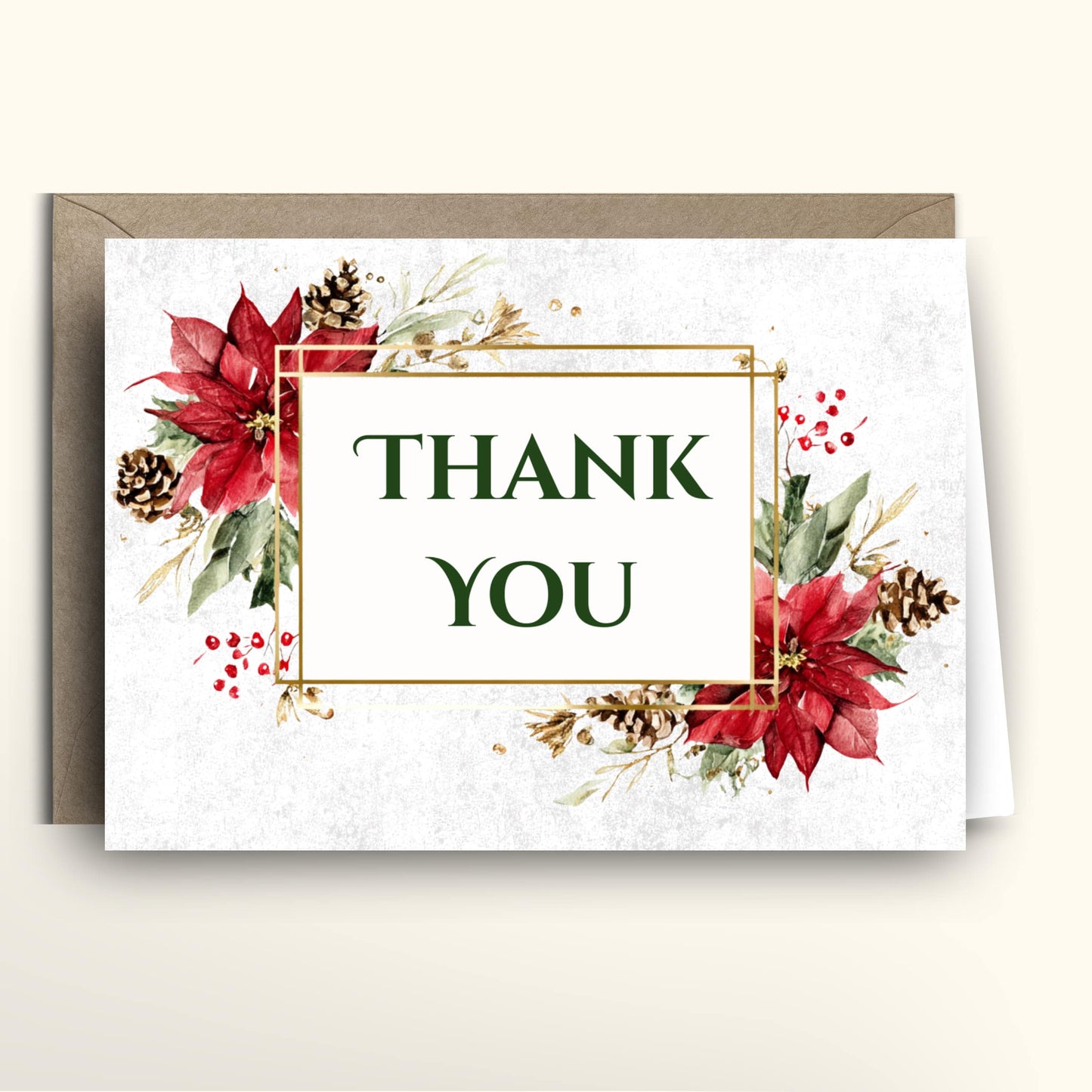 Festive Floral Thanks