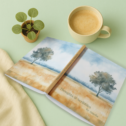 Golden Field of Thought Notebook